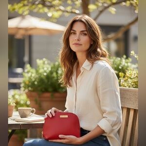 Salvatore Ferragamo Parfums Zipper Cosmetic Bag made for the Turkish Airlines